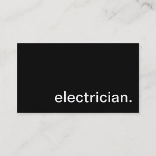 Electrician  Business Card