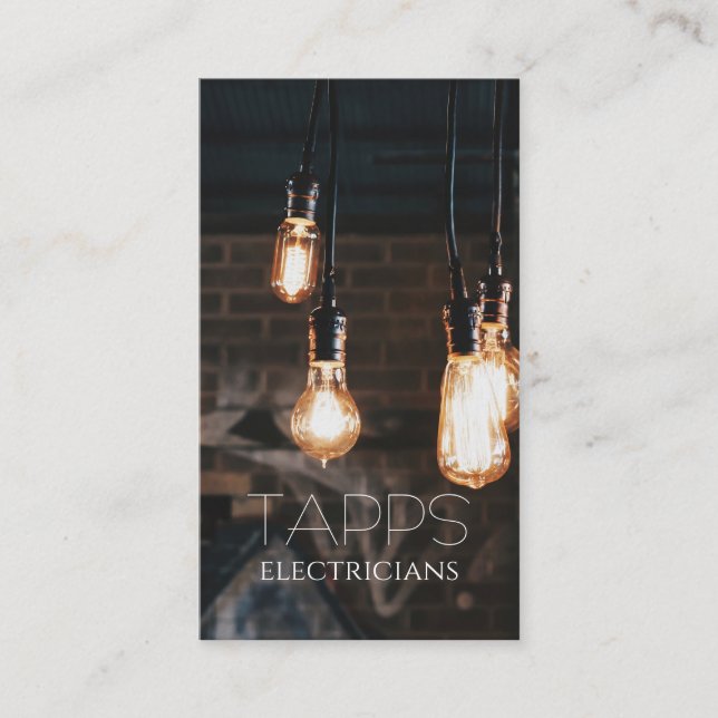 Electrician Business Card (Front)
