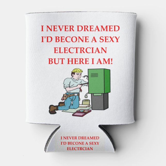 ELECTRICIAN CAN COOLER (Front)