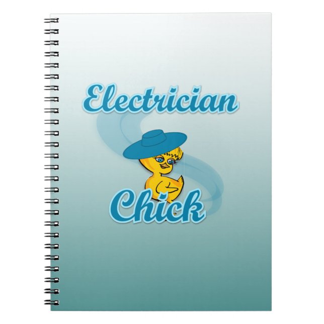 Electrician Chick #3 Notebook (Front)