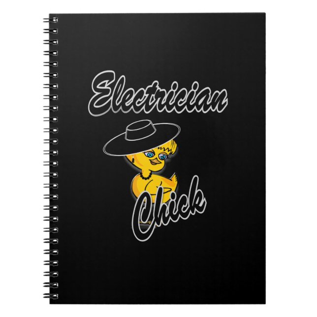 Electrician Chick #4 Notebook (Front)