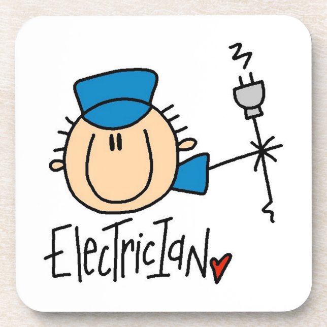 Electrician Coaster (Front)