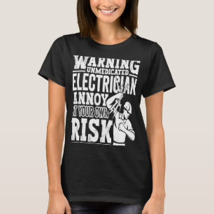 Electrician Dad Apparel Electric Lineman for Men 2 T-Shirt