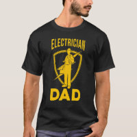 Electrician Dad Father's Day Electrical Engineerin