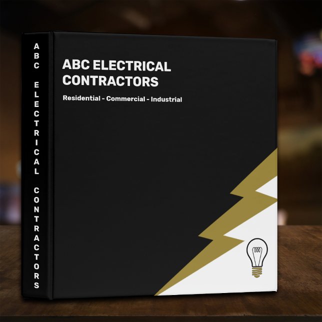 Electrician | Electrical Contractor Binder (Creator Uploaded)