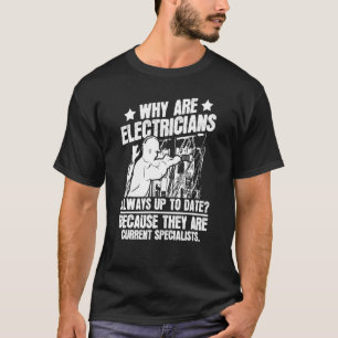 Electrician  Electrical Engineer Construction Elec T-Shirt