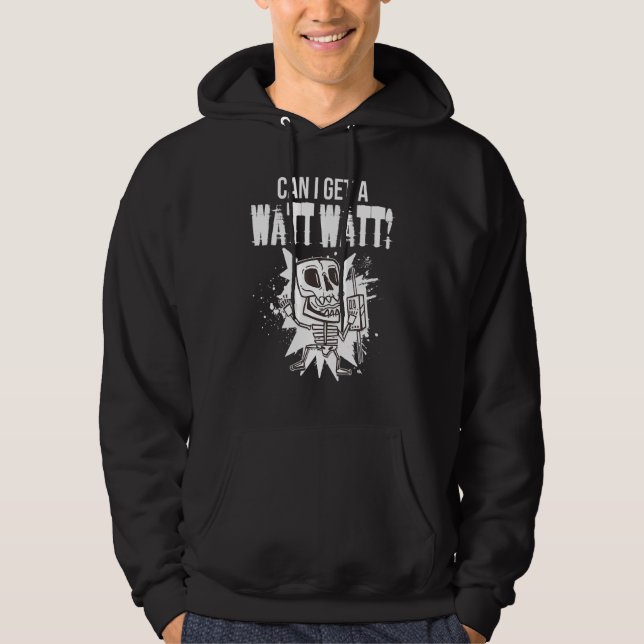 Electrician Electrical Lineman Engineer _2 Hoodie (Front)