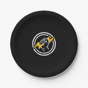 Electrician Flash Gift Paper Plate