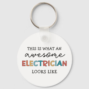 Electrician Funny Gifts for Electricians  Keychain