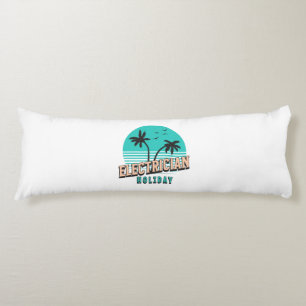Electrician Holiday Body Pillow