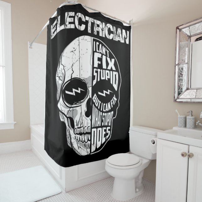 Electrician I Can't Fix Stupid Skull Gift  (In Situ)
