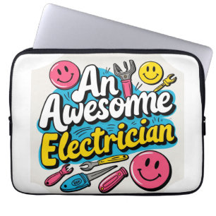Electrician in the making. Gifts Laptop Sleeve