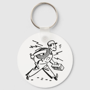 Electrician Keychain