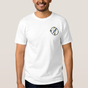 Electrician Logo Embroidered T-Shirt