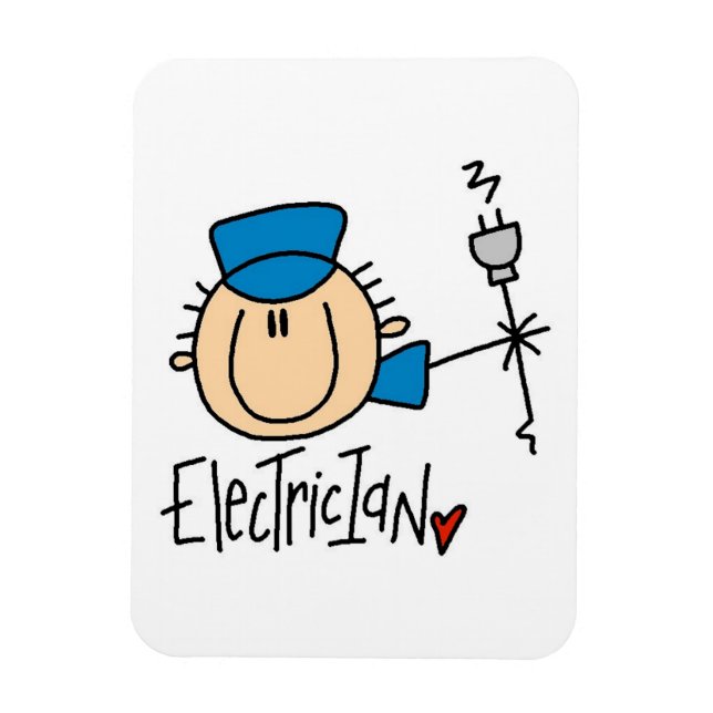 Electrician Magnet (Vertical)
