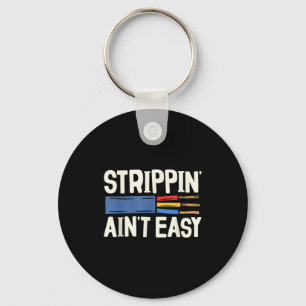 Electrician N Ain't Easy Dad Grandpa Papa Fathers  Keychain