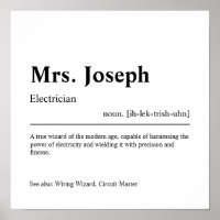 Electrician Personalized Gift