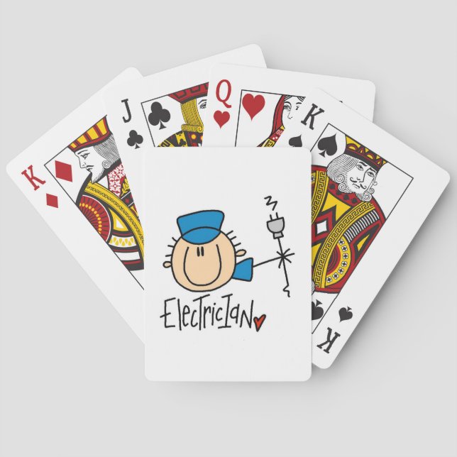 Electrician Playing Cards (Back)