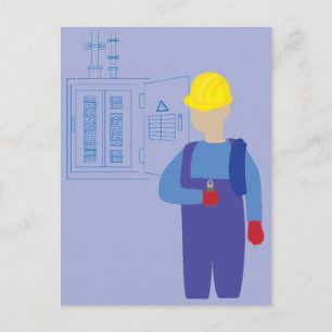 Electrician Postcard