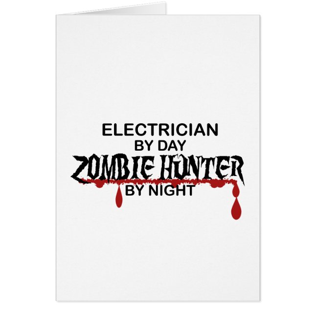 Electrician Zombie Hunter (Front)
