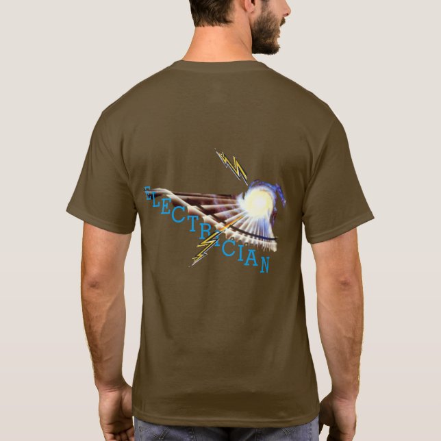 Electrician's Tee Shirt (Back)
