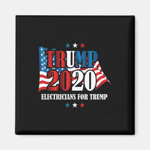 Electricians Trump President Campaign  Magnet
