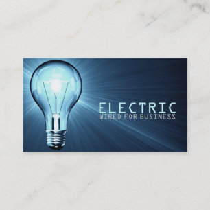 Électricien, Électrique, Carte de visite de cons