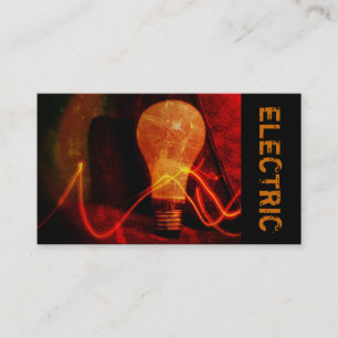 Électricien, Électrique, Carte de visite de constr