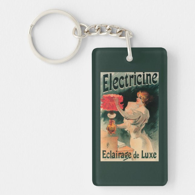 Electricine Promotional PosterFrance Keychain (Front)