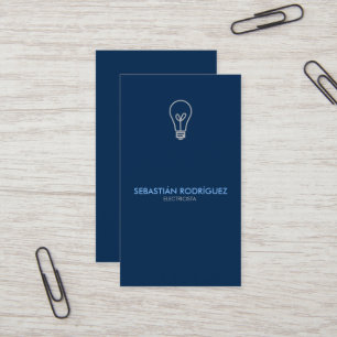 Electricista - Electrician Custom Business Card