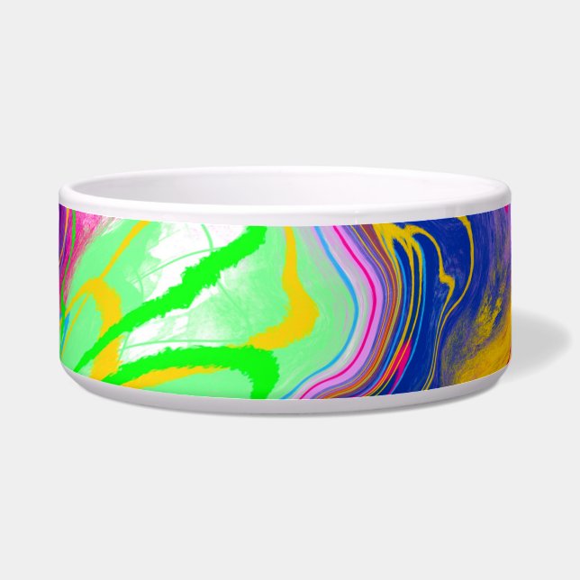 Electricity Disco Balls Marble Fluid Art    (Front)