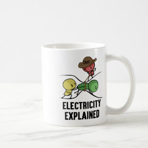 Electricity Explained Physics Nerd Gift I Teacher Coffee Mug