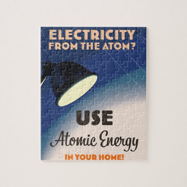 Electricity from the Atom? Jigsaw Puzzle (Vertical)