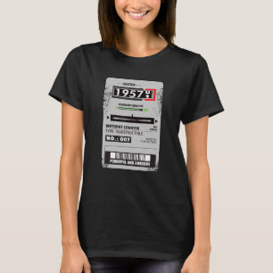 electricity metre Three phase metre birthday 1957 T-Shirt