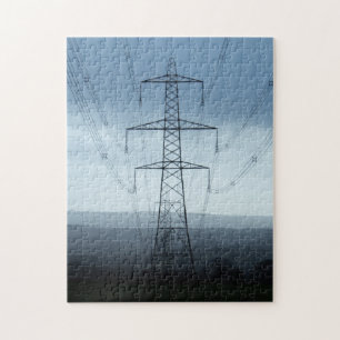 Electricity Power Cable Transmission Jigsaw Puzzle