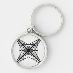 Electricity Pylon Keychain/Keyring Keychain