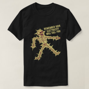Electricity Will Kill You Kids Vintage T-Shirt