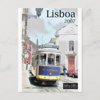 Eléctrico, Lisboa Postcard
