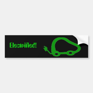 ElectricVehicleFriendly, Electrified! Bumper Sticker