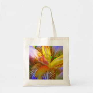 Electrifying Iris Tote Bag
