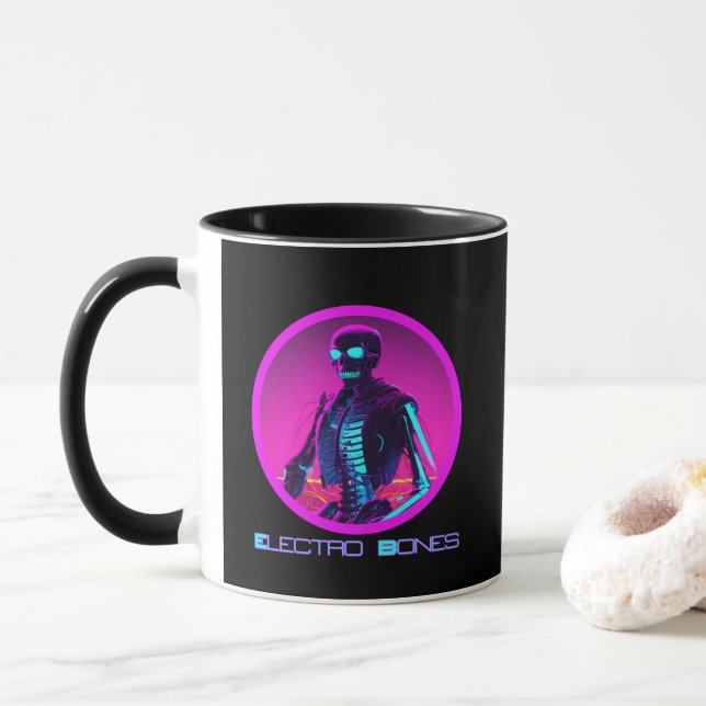 Electro Bones Mug (With Donut)