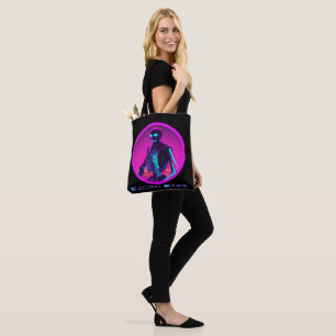 Electro Bones Tote Bag