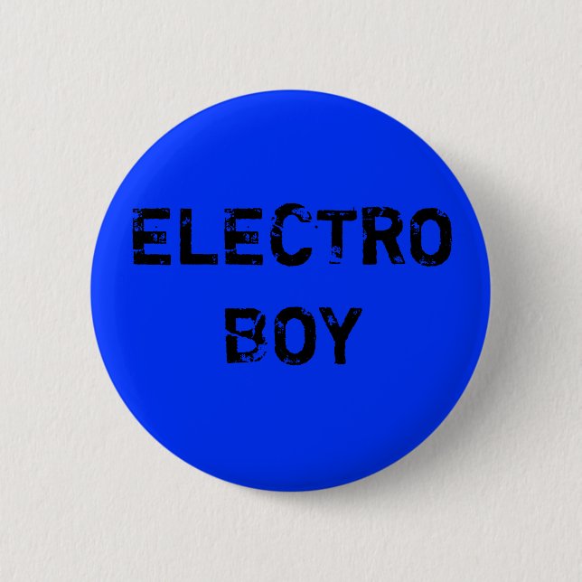 Electro boy Button (Front)
