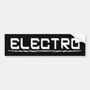 Electro Bumper Sticker