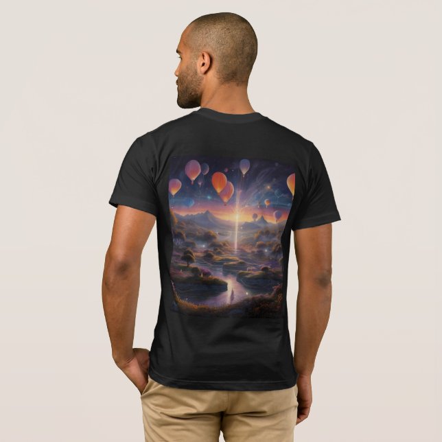 Electro Festival Men's T-shirt (Back Full)