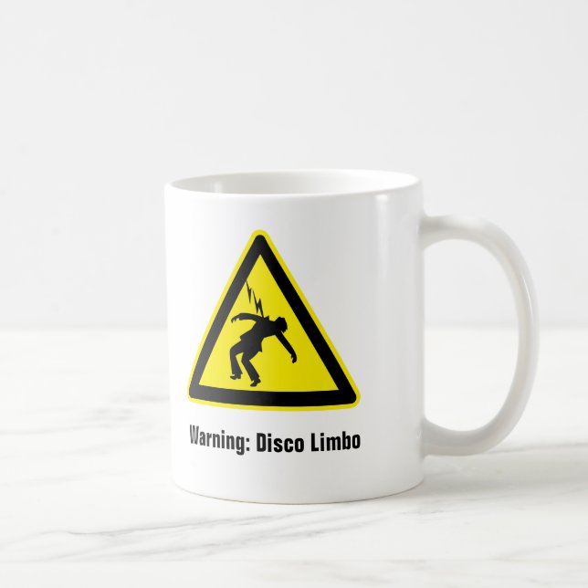 Electrocution Risk - Mug, custom text Coffee Mug (Right)
