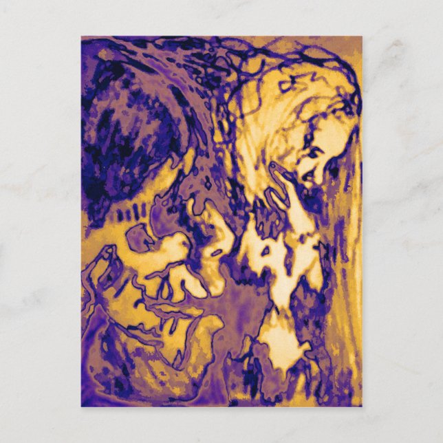 electromagnetic radiation postcard (Front)