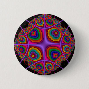 Electron Cloud 2 Inch Round Button