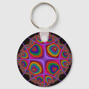 Electron Cloud Keychain