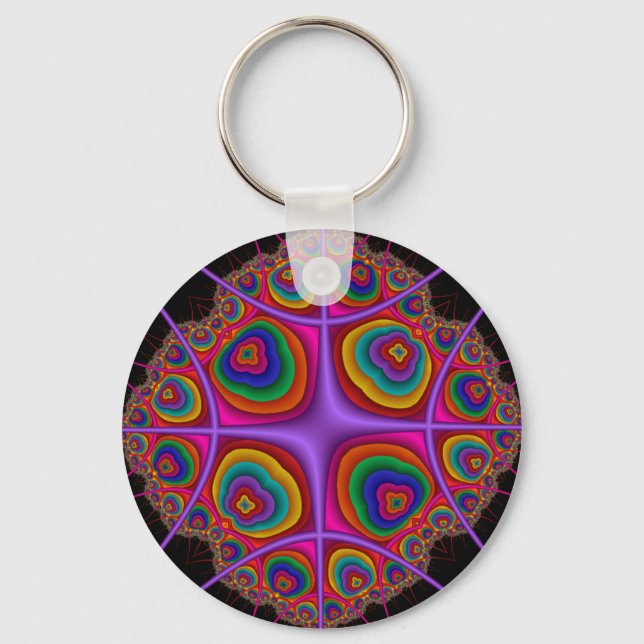Electron Cloud Keychain (Front)